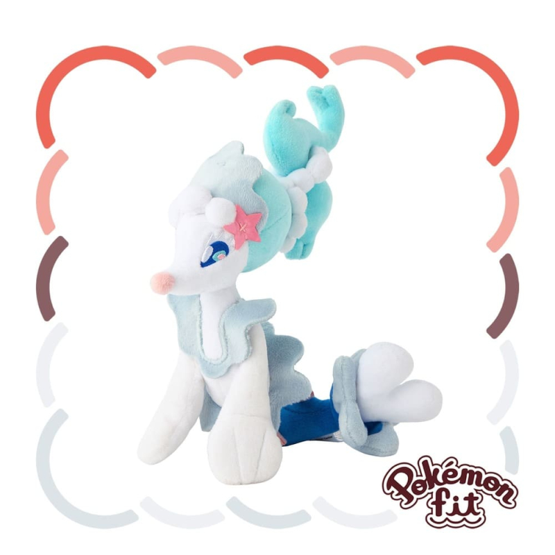 Officiële Pokemon center Pokemon fit knuffel Primarina 19cm (lang) collectors item